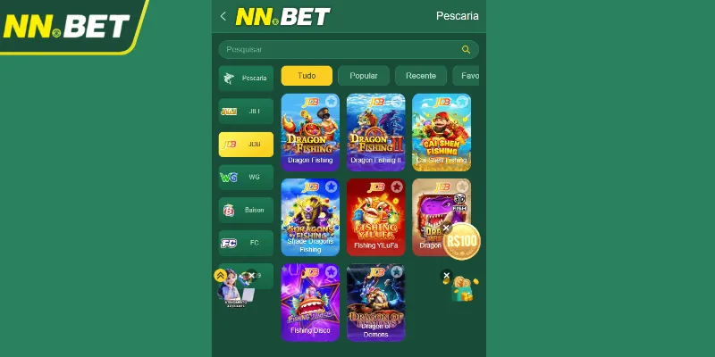 5 Títulos de Caça-Níqueis de Peixes Destaques na JBD Pesaria