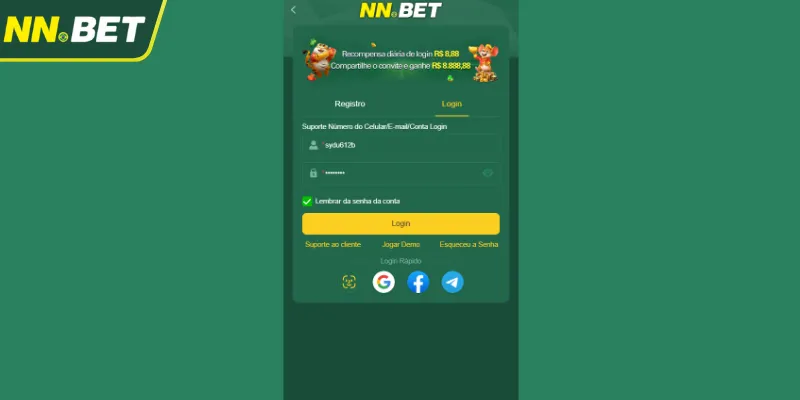 Guia Completo: Como Fazer NNBET Entrar Usando Sua Conta de Jogo