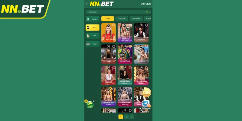 Jogos Imperdíveis no NNBET Ao Vivo