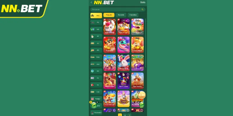 Os Melhores Títulos da Categoria NNBET Slots